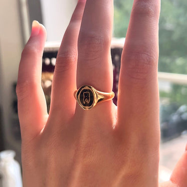 Tooth Signet Ring