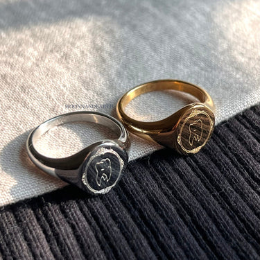 Tooth Signet Ring