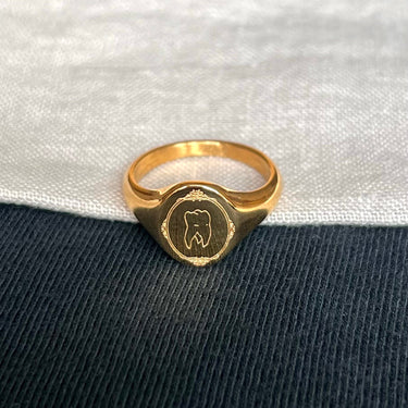 Tooth Signet Ring