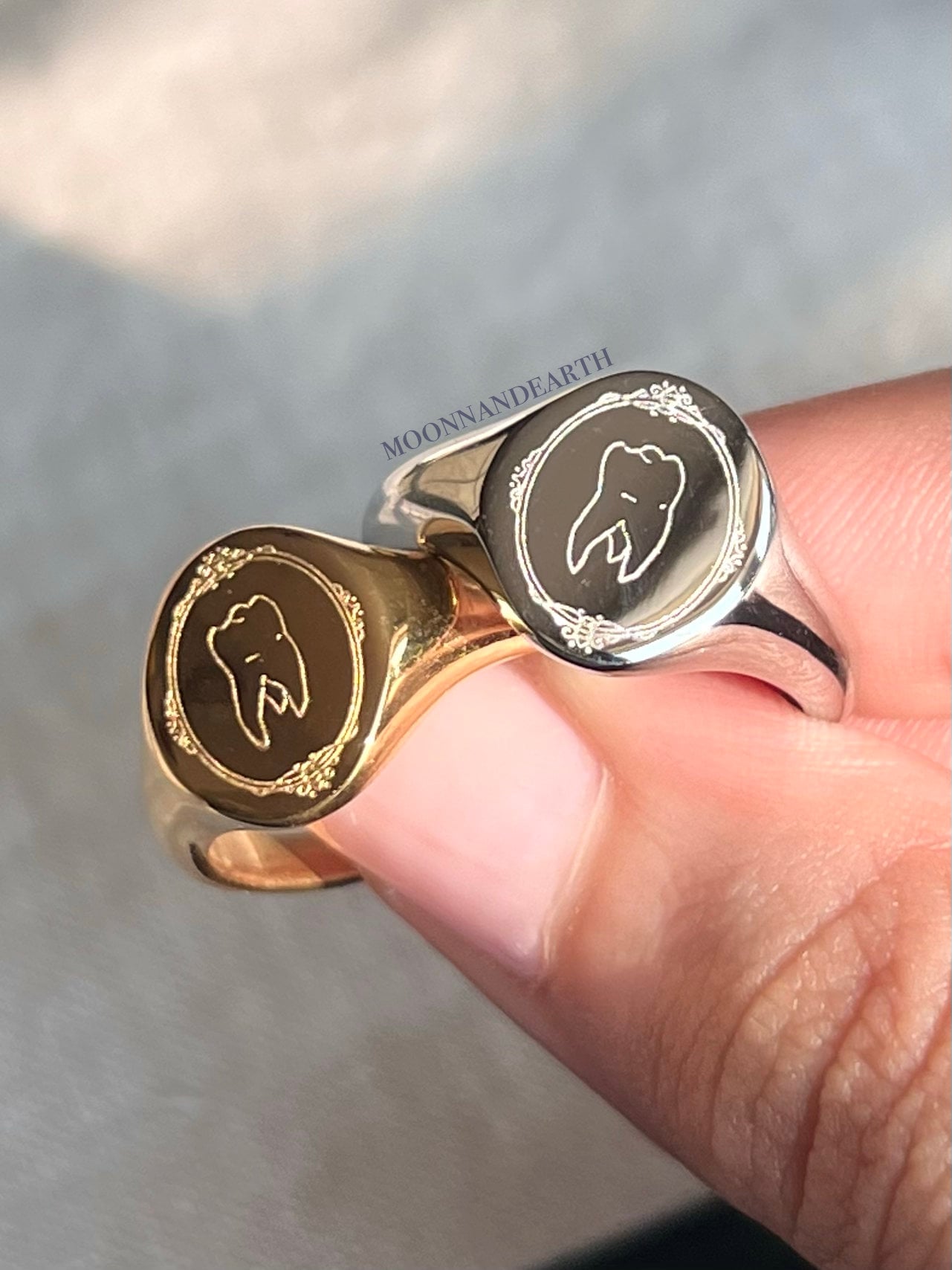 Tooth Signet Ring